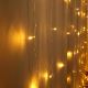LED Božična zavesa LONGER 150xLED/8 funkcij 3,5 m topla bela