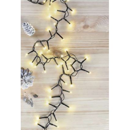 LED božična zunanja veriga 400xLED/13m IP44 topla bela