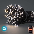 LED božični niz 100xLED/8 funkcij 15m IP65 Wi-Fi Tuya