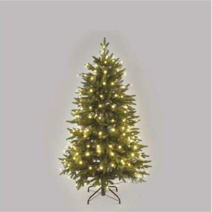 LED božični niz, 200 LED, 8 funkcij, 20 m, IP44, topla bela
