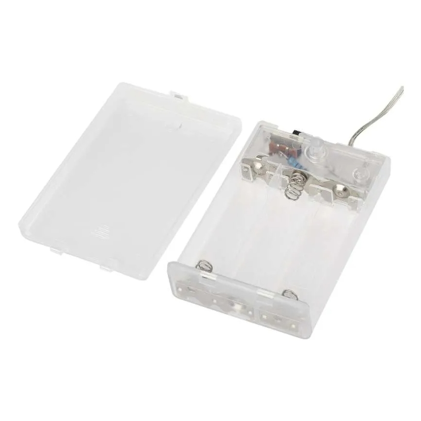 LED božični niz 40xLED/3xAA 1,5 m topla bela