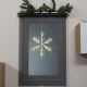 LED Božični okenski okrasek 16xLED/3xAA topla bela