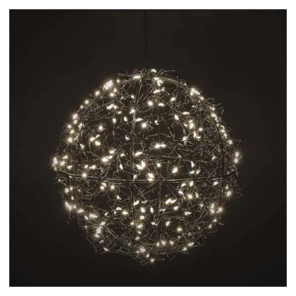 LED božični okras, 200 LED/230 V, premer 20 cm