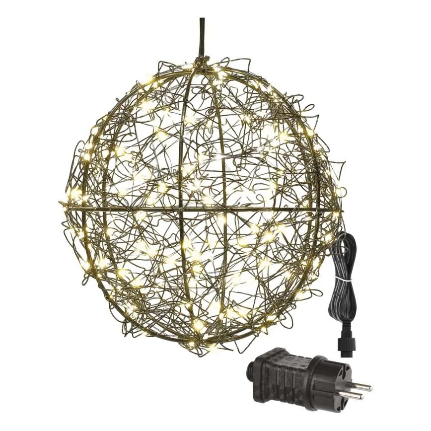 LED božični okras, 200 LED/230 V, premer 20 cm