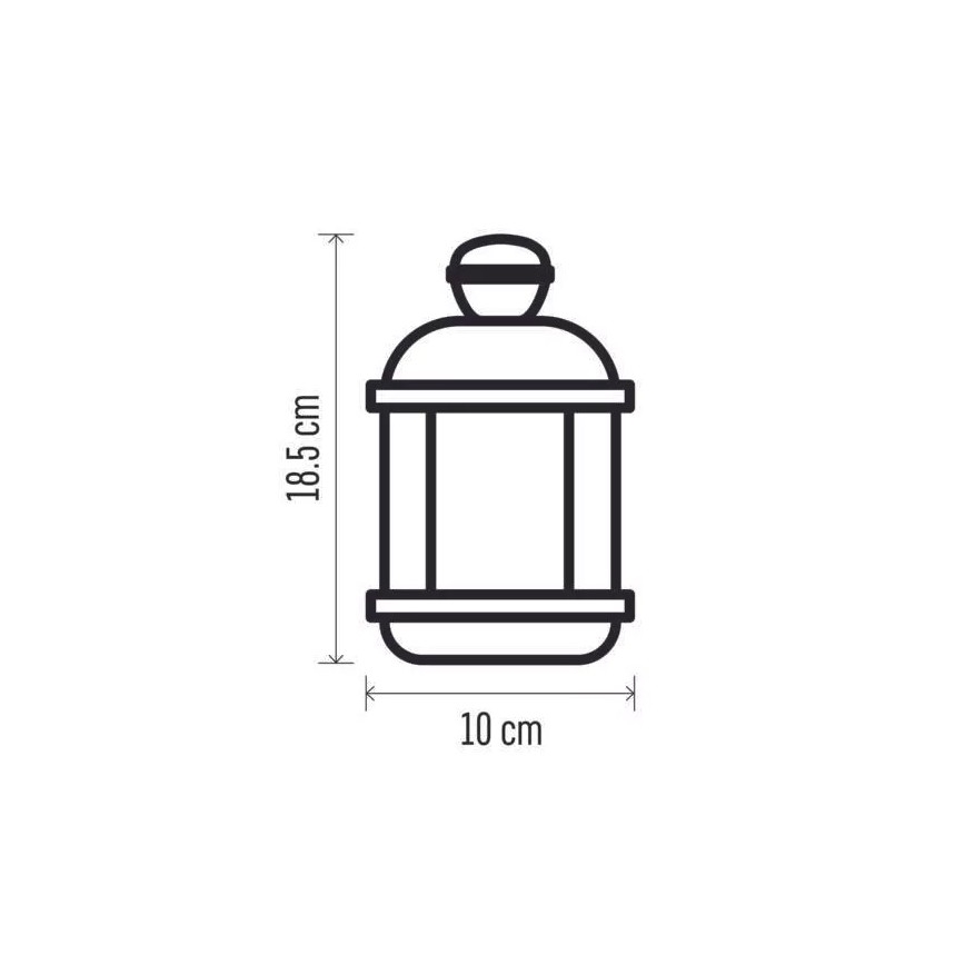 LED Božični okrasek LED/1xCR2032 topla bela