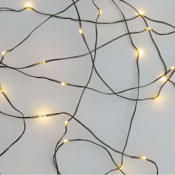 LED božični zunanji niz 150xLED/20m IP44 topla bela