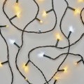 LED božični zunanji niz 80xLED, 2 načina, 13 m, IP44, topla/hladna bela