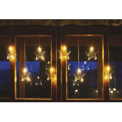 LED božični zunanji niz 8xLED/5,84m IP44 zvezde
