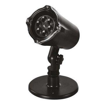 LED božični zunanji projektor LED/3,6W/230V IP44 hladna bela