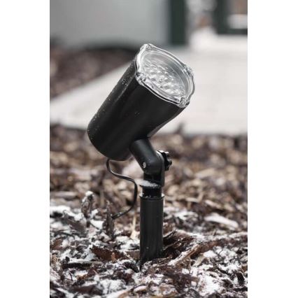 LED božični zunanji projektor LED/3,6W/230V IP44 hladna bela