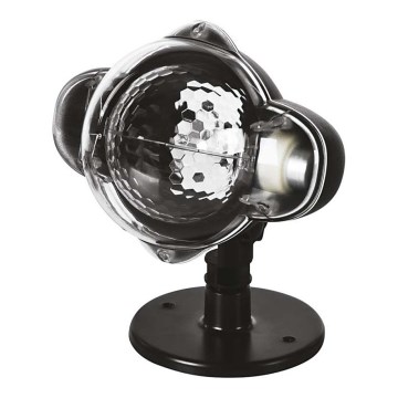LED božični zunanji projektor LED/4W/230V IP44 hladna bela