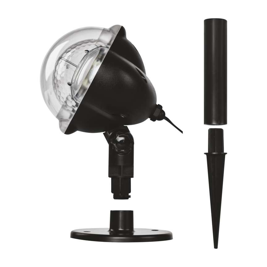 LED božični zunanji projektor LED/4W/230V IP44 hladna bela