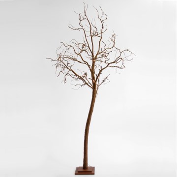 LED Božično okrasno umetno drevo TREE 176xLED/230V 2,5 m