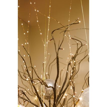 LED Božično okrasno umetno drevo TREE 176xLED/230V 2,5 m