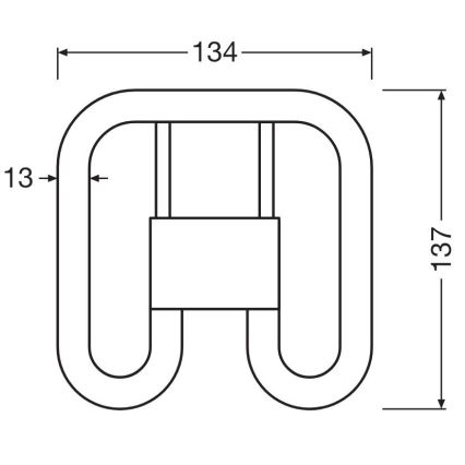 LED Fluorescenčna cev GR8/7W/230V 3000K - Osram
