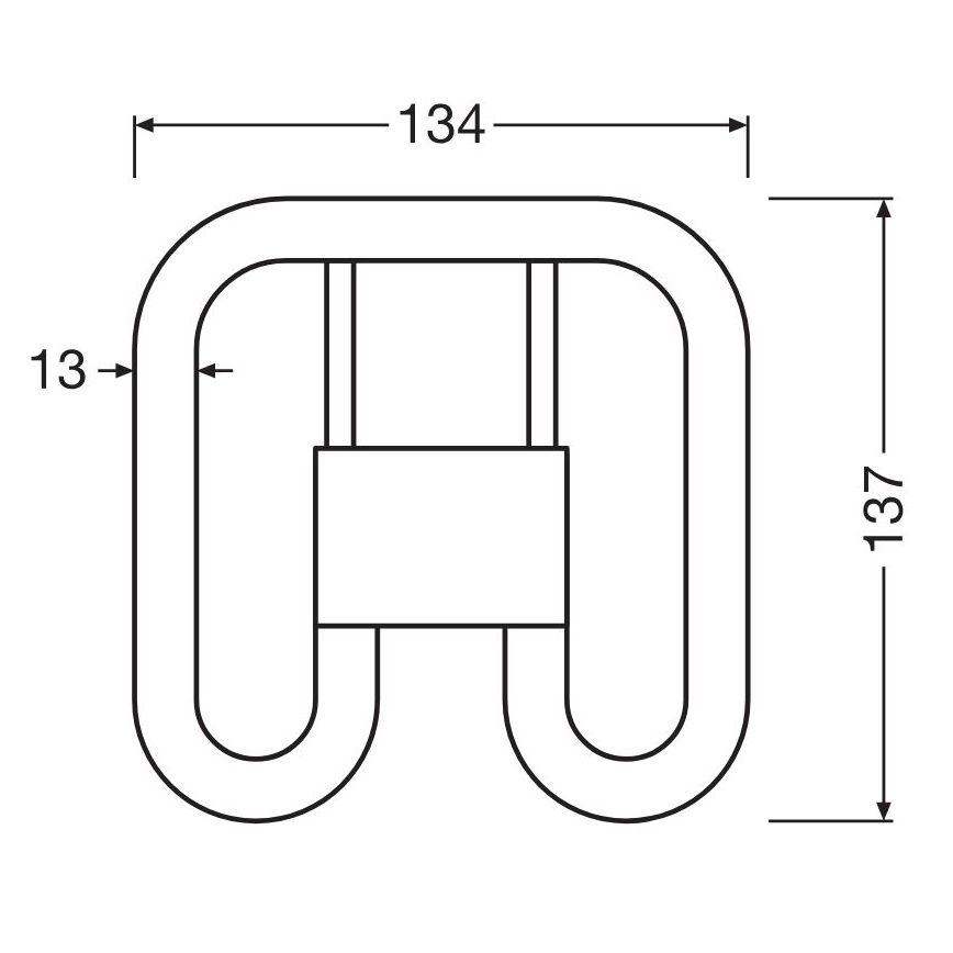 LED Fluorescenčna cev GR8/7W/230V 3000K - Osram
