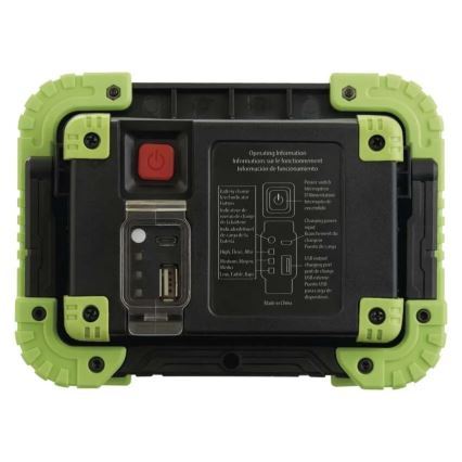 LED COB Polnilni reflektor LED/3,7V 3000 mAh IP44
