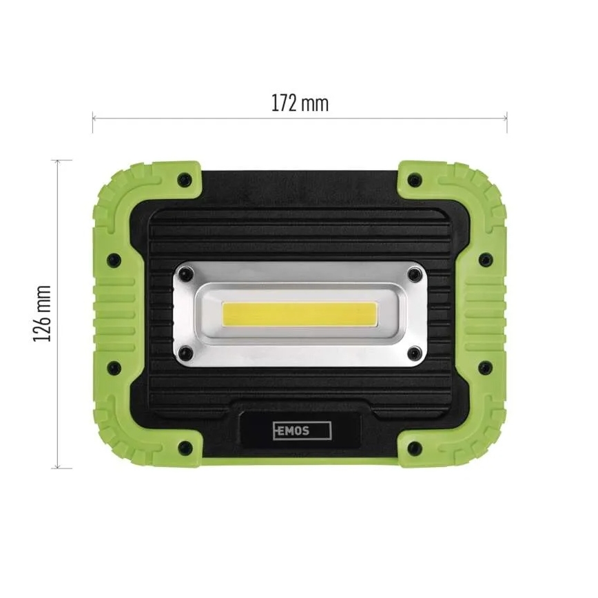LED COB Polnilni reflektor LED/3,7V 3000 mAh IP44