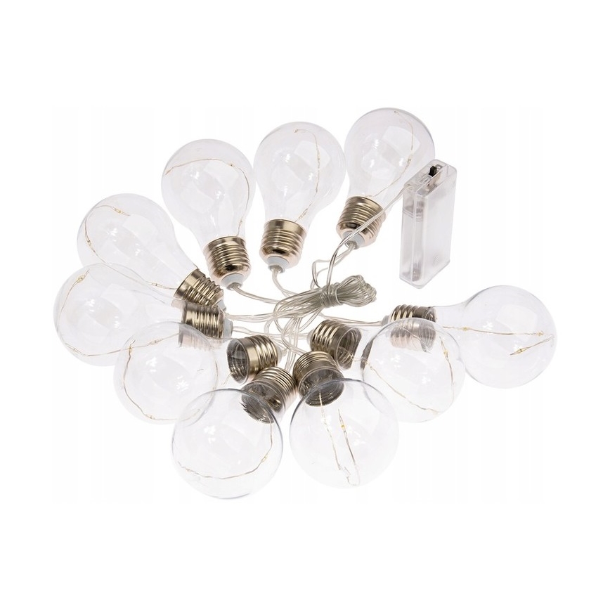 LED Dekoracijska veriga SMOLDER 2,1 m 10xLED/2xAA