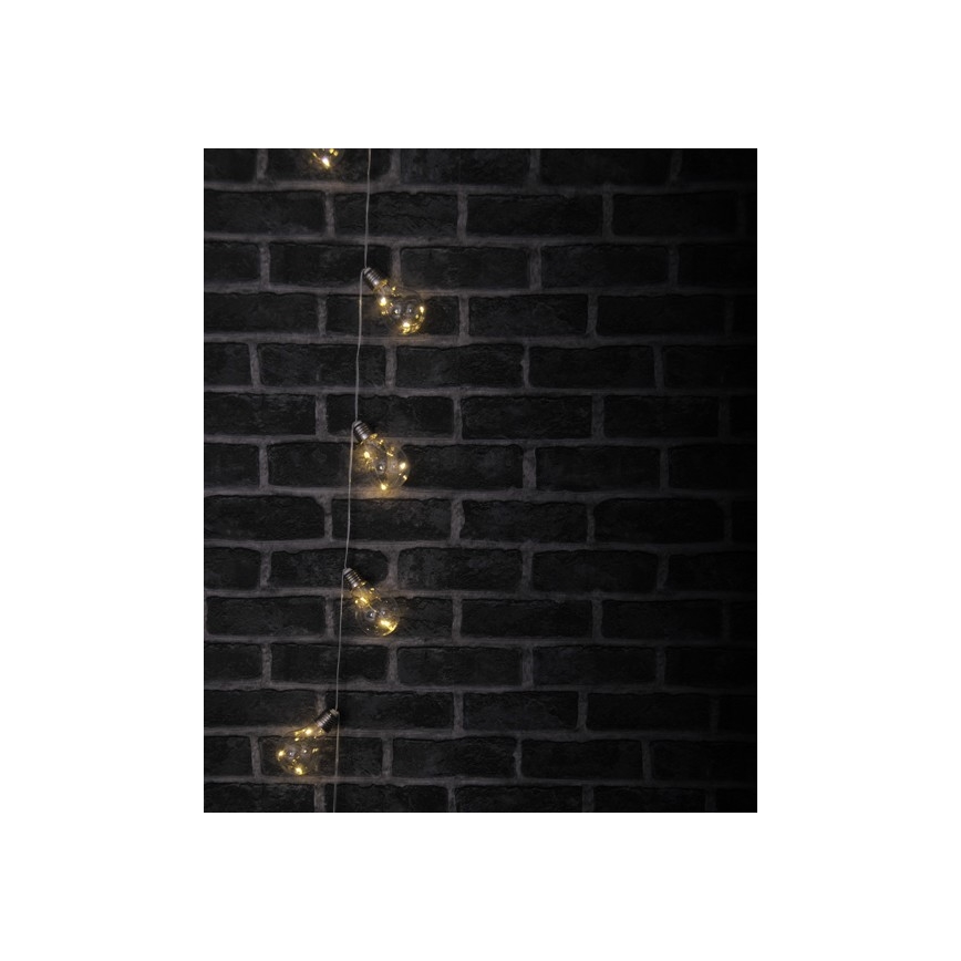 LED Dekoracijska veriga SMOLDER 2,1 m 10xLED/2xAA