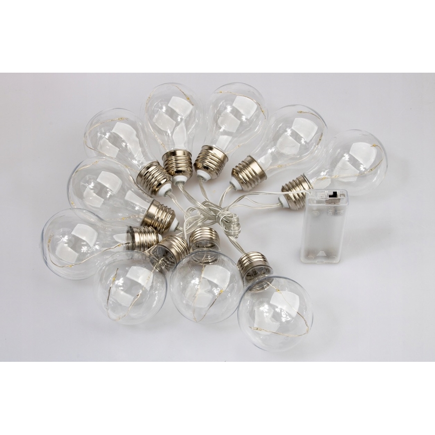 LED Dekoracijska veriga SMOLDER 2,1 m 10xLED/2xAA