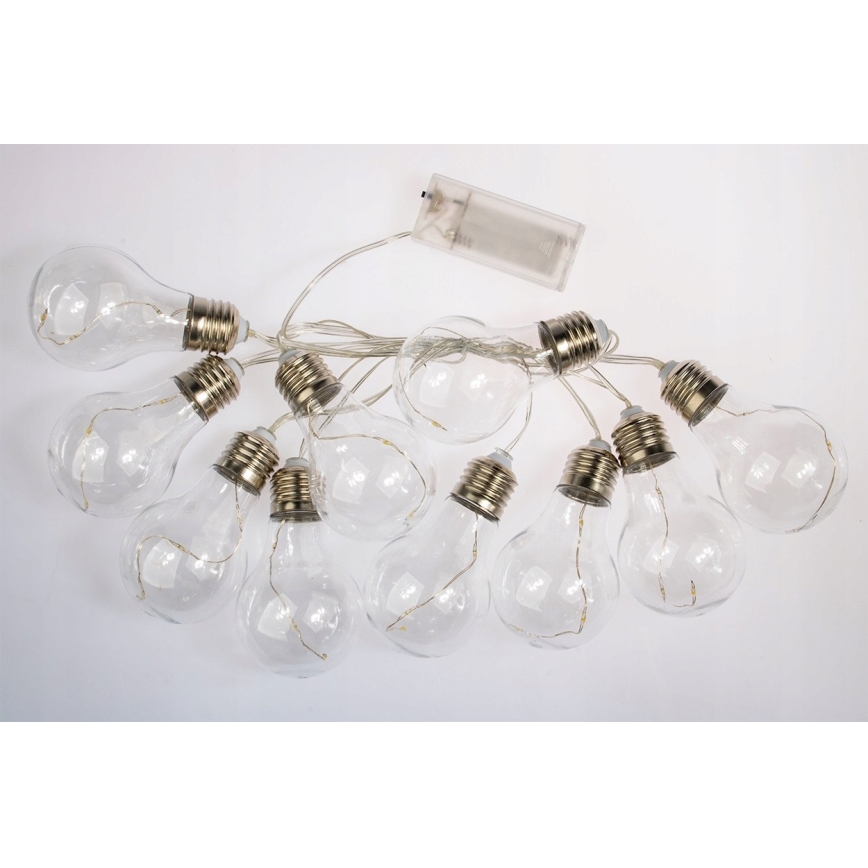 LED Dekoracijska veriga SMOLDER 2,1 m 10xLED/2xAA