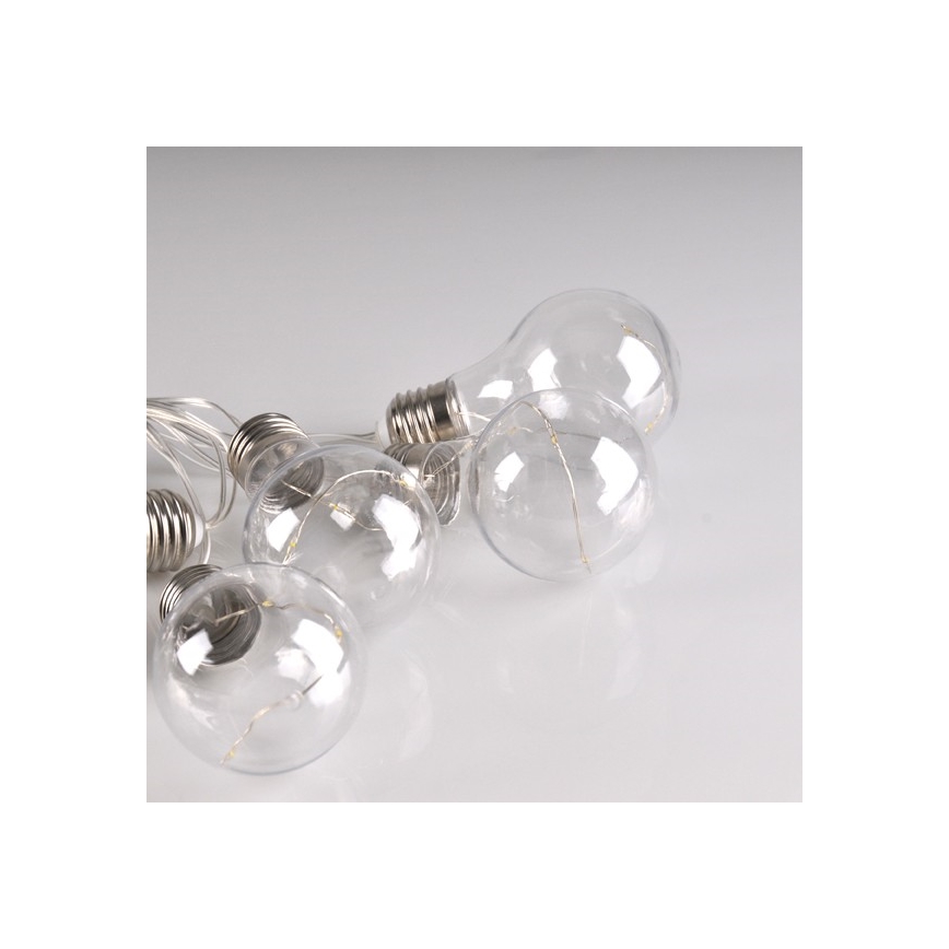LED Dekoracijska veriga SMOLDER 2,1 m 10xLED/2xAA
