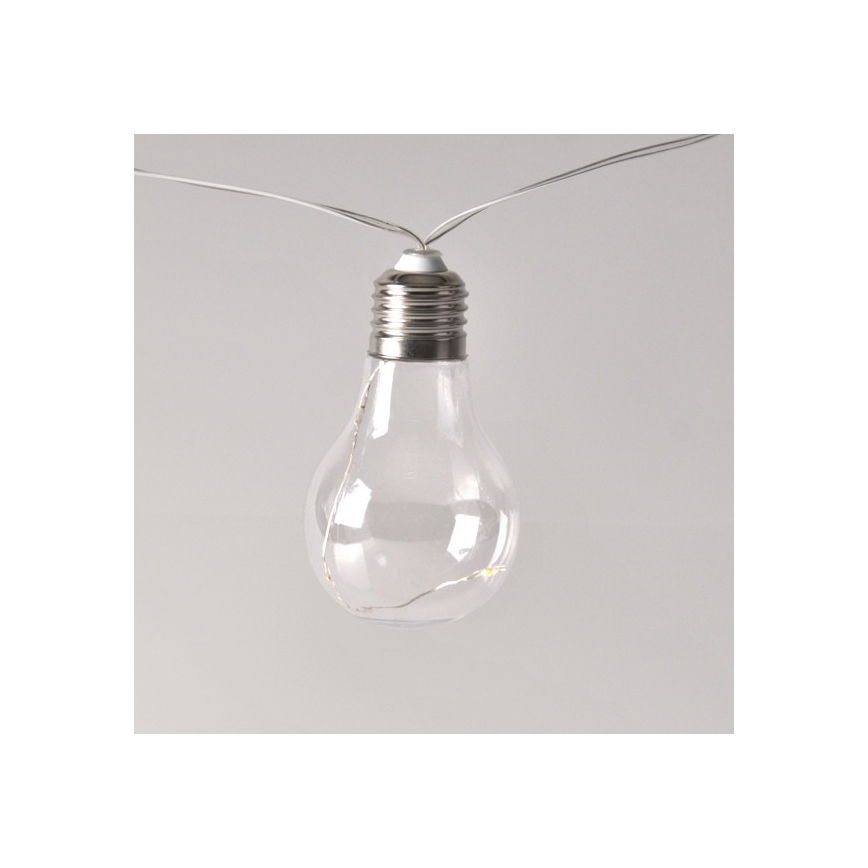 LED Dekoracijska veriga SMOLDER 2,1 m 10xLED/2xAA