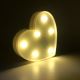LED Dekorativna svetilka HEART LED/2xAA