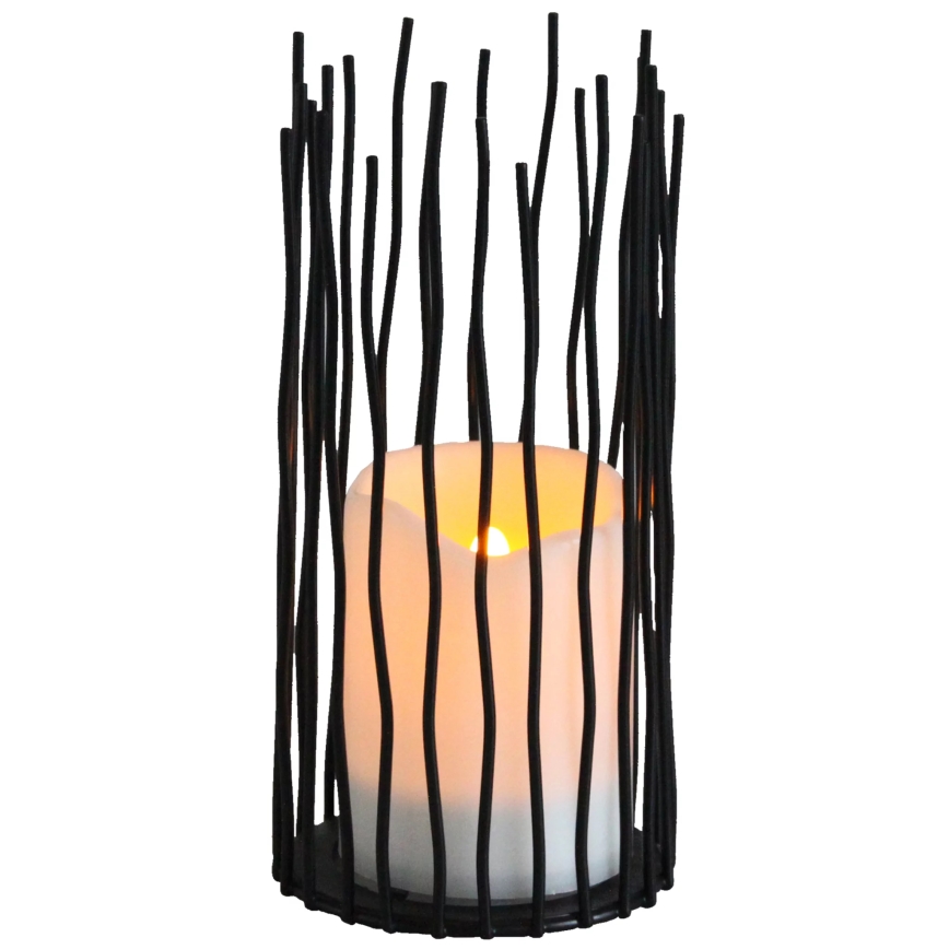 LED Dekorativna zunanja razsvetljava NYBORG LED/2xAA 22 cm IP44 topla bela