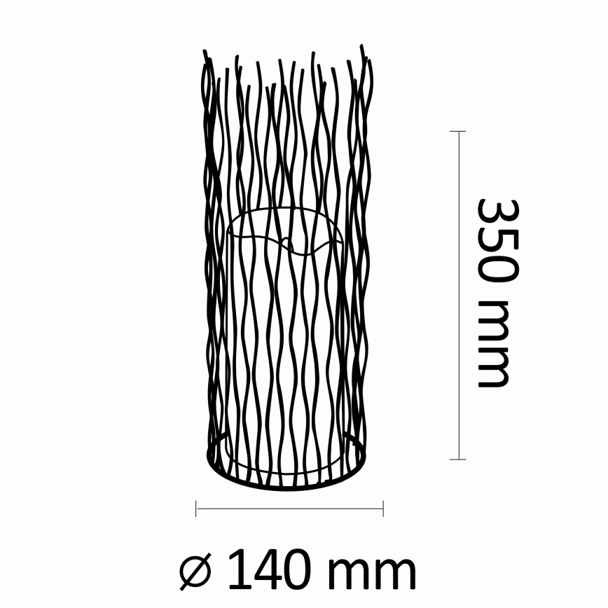 LED Dekorativna zunanja razsvetljava NYBORG LED/2xAA 35 cm IP44 topla bela