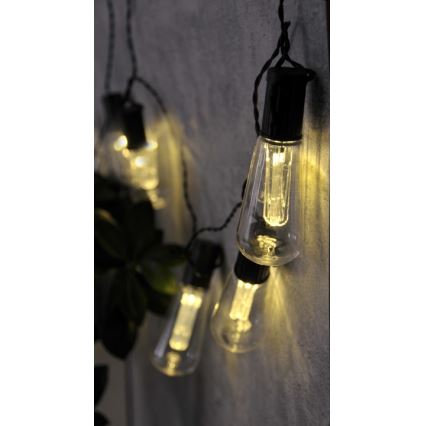 LED dekorativni niz EDISON 2,65 m 10xLED/2xAA