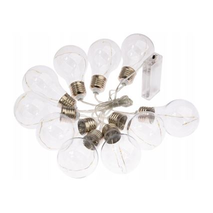 LED dekorativni niz SMOLDER 2,1 m 10xLED/2xAA