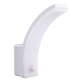LED Dimmable zunanja stenska svetilka s senzorjem gibanja in sumraka LED/12/15/20W/230V IP65 bela