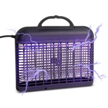 LED Električna past za insekte UV/2W/230V črna