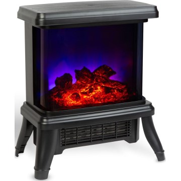 LED električni kamin z ogrevanjem LED/1500W/230V