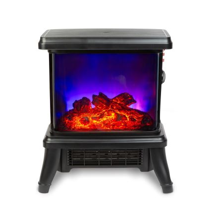 LED električni kamin z ogrevanjem LED/1500W/230V