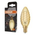 LED filamentna VINTAGE žarnica E14/2,5W/230V 2400K - Osram