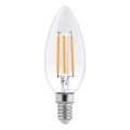 LED filamentna žarnica C37 E14/6W/230V 4000K