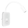 LED Fleksibilna stenska svetilka z USB BASE 1xLED/8W + 1xLED/2W/230V bela