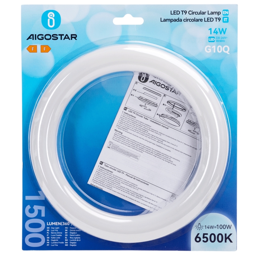 LED fluorescenčna cev G10q/14W/230V 6500K - Aigostar