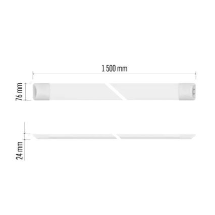 LED fluorescenčno svetilo MINO LED/50W/230V 4000K 150 cm