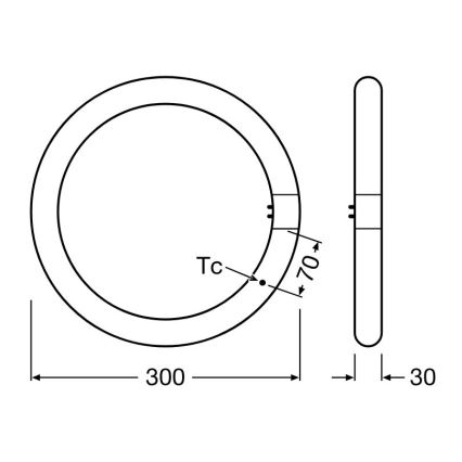 LED Fluorescentna cev G10q/18,3W/230V 4000K - Osram
