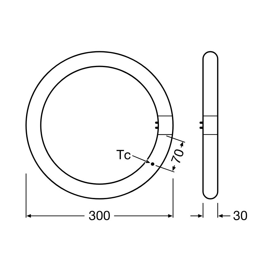 LED Fluorescentna cev G10q/18,3W/230V 6500K - Osram