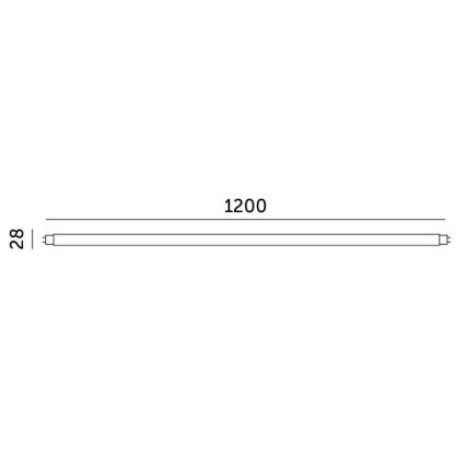 LED Fluorescentna cev T8 G13/18W/230V 6500K 120 cm