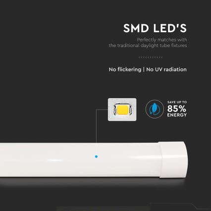 LED Fluorescentna svetilka LED/10W/230V 3000K 30 cm bela