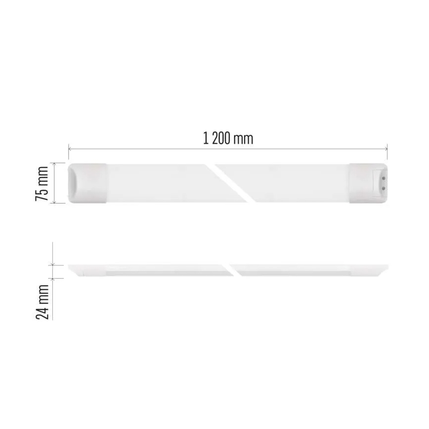 LED Fluorescentna svetilka MINO LED/40W/230V 4000K 120 cm