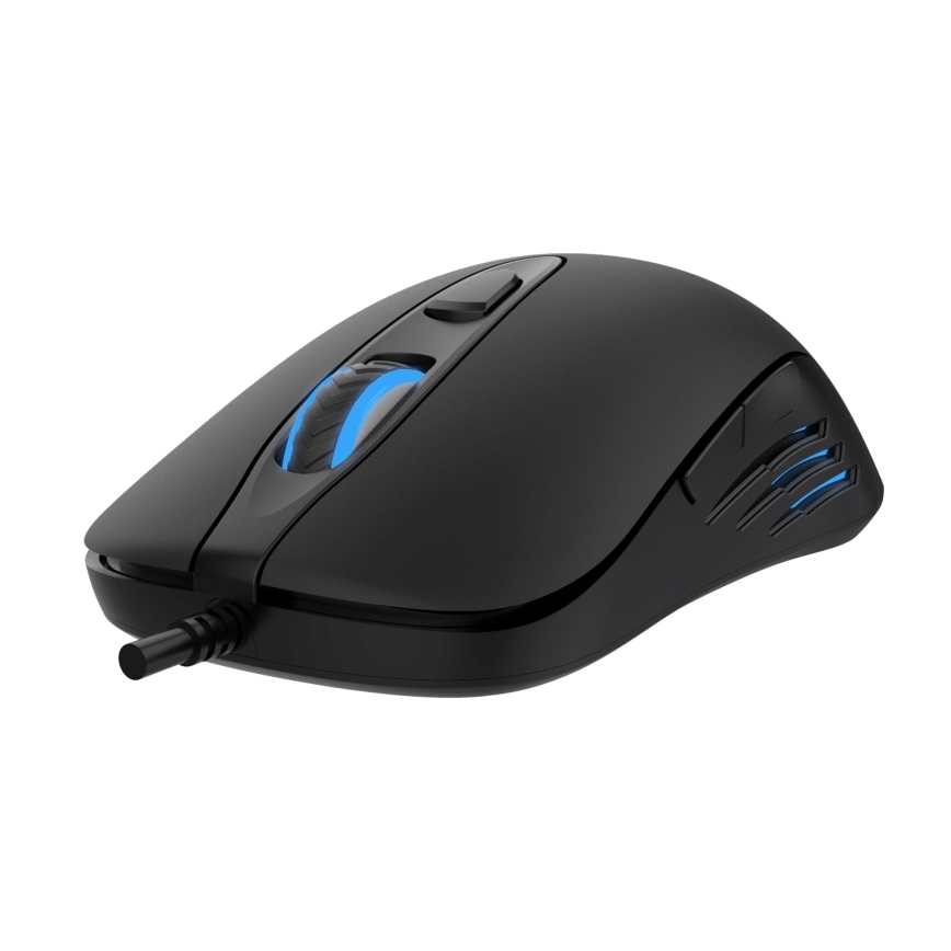 LED Gaming miška s podlogo VARR 800/1200/2400/3200 DPI