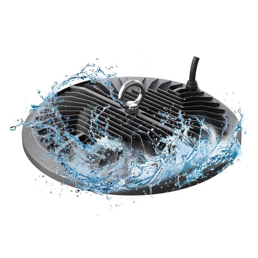 LED Industrijska delovna svetilka HIGHBAY LED/200W/230V 4500K IP65 siva