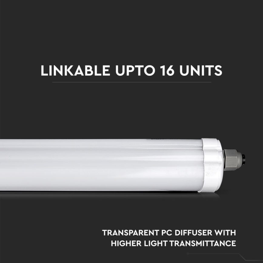 LED Industrijska fluorescentna svetilka G-SERIES LED/18W/230V 4000K IP65 60 cm